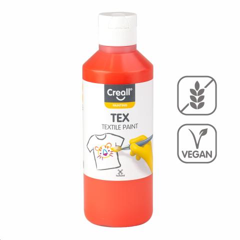 Barvy na textil CREALL 250ml oranžová